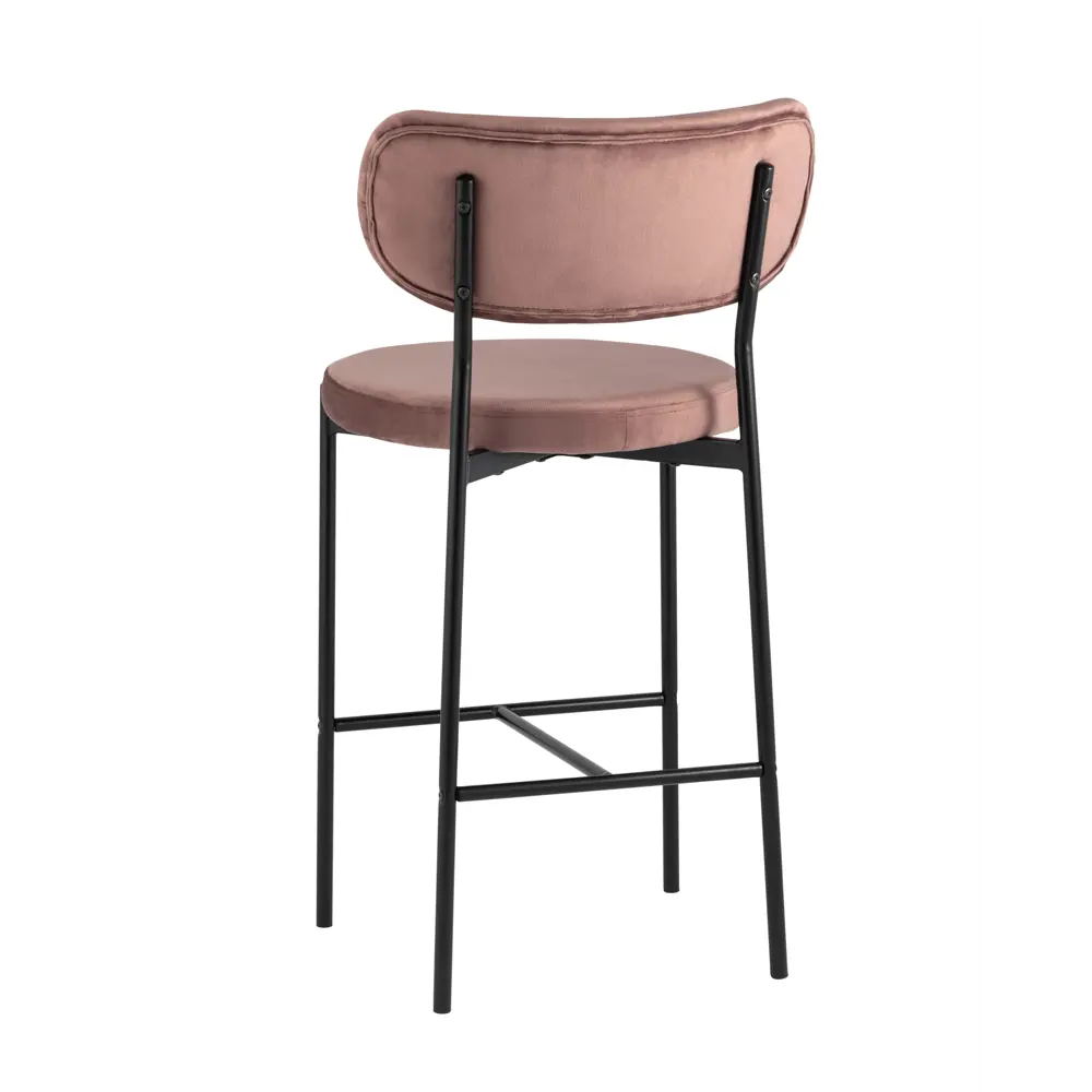 Фото 6 Барный стул Stool Group Барбара BARBARA CC HLR-34 48x100x53 цвет розовый Фото 6 Барный стул Stool Group Барбара BARBARA CC HLR-34 48x100x53 цвет розовый