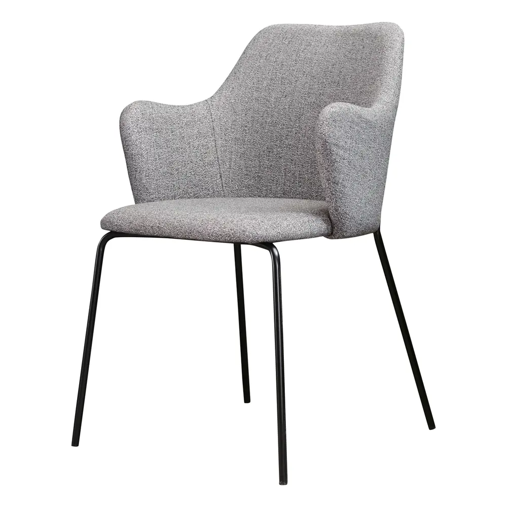 Фото Стул Bergenson bjorn Dwight 86x55x43 см полиэстер цвет светло-серый