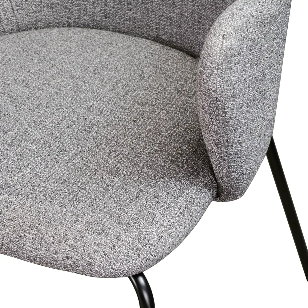 Фото 8 Стул Bergenson bjorn Dwight 86x55x43 см полиэстер цвет светло-серый