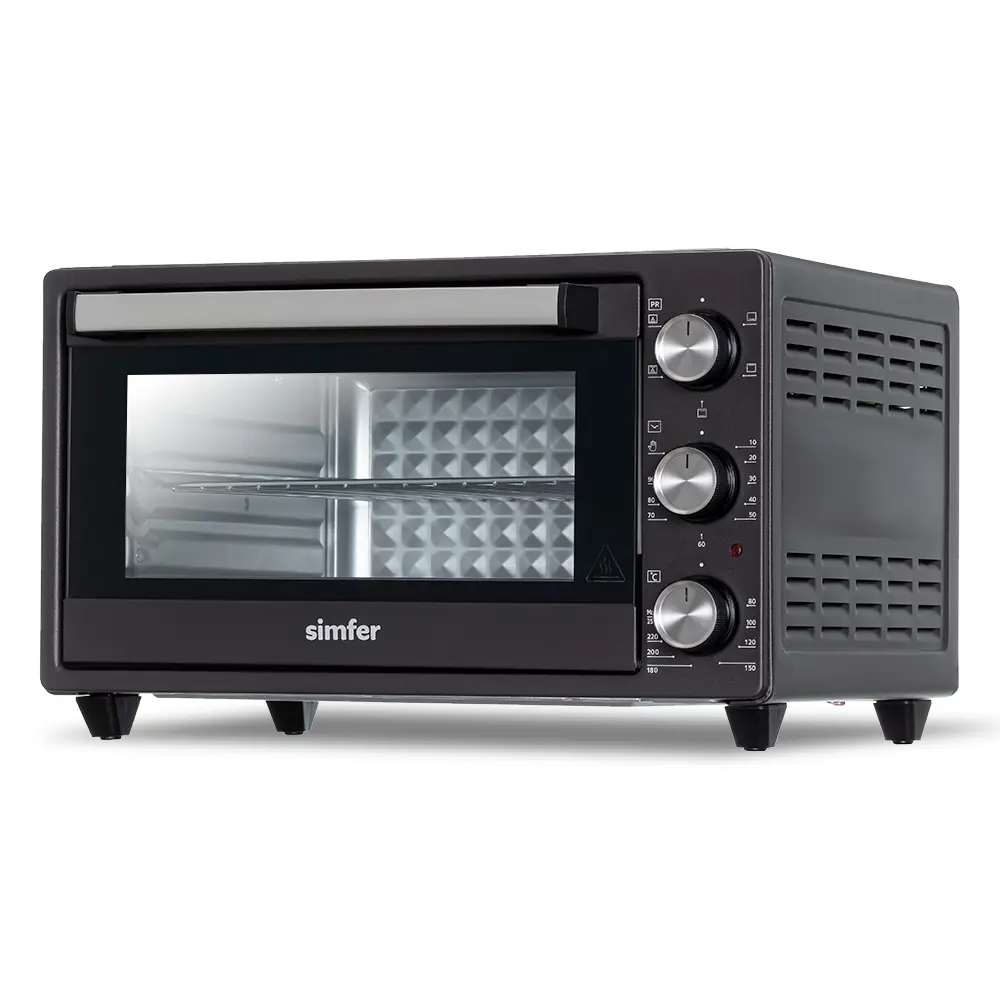 Фото 3 Электропечь Simfer M2507 44x26x37.5 см 1500 кВт цвет черный Фото 3 Электропечь Simfer M2507 44x26x37.5 см 1500 кВт цвет черный