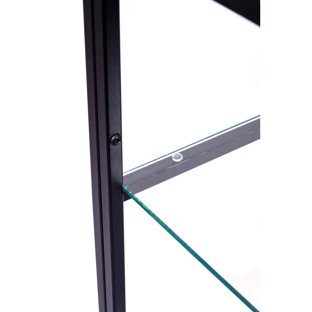Фото 7 Консоль напольная Allconsoles 1012-CB clear 100x80x25 см сталь цвет черный Фото 7 Консоль напольная Allconsoles 1012-CB clear 100x80x25 см сталь цвет черный