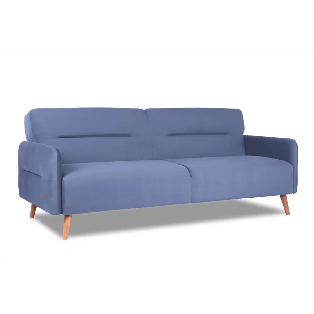 Фото 3 Диван Finsoffa Hygge 206x86x90 см велюр цвет серо-голубой Фото 3 Диван Finsoffa Hygge 206x86x90 см велюр цвет серо-голубой