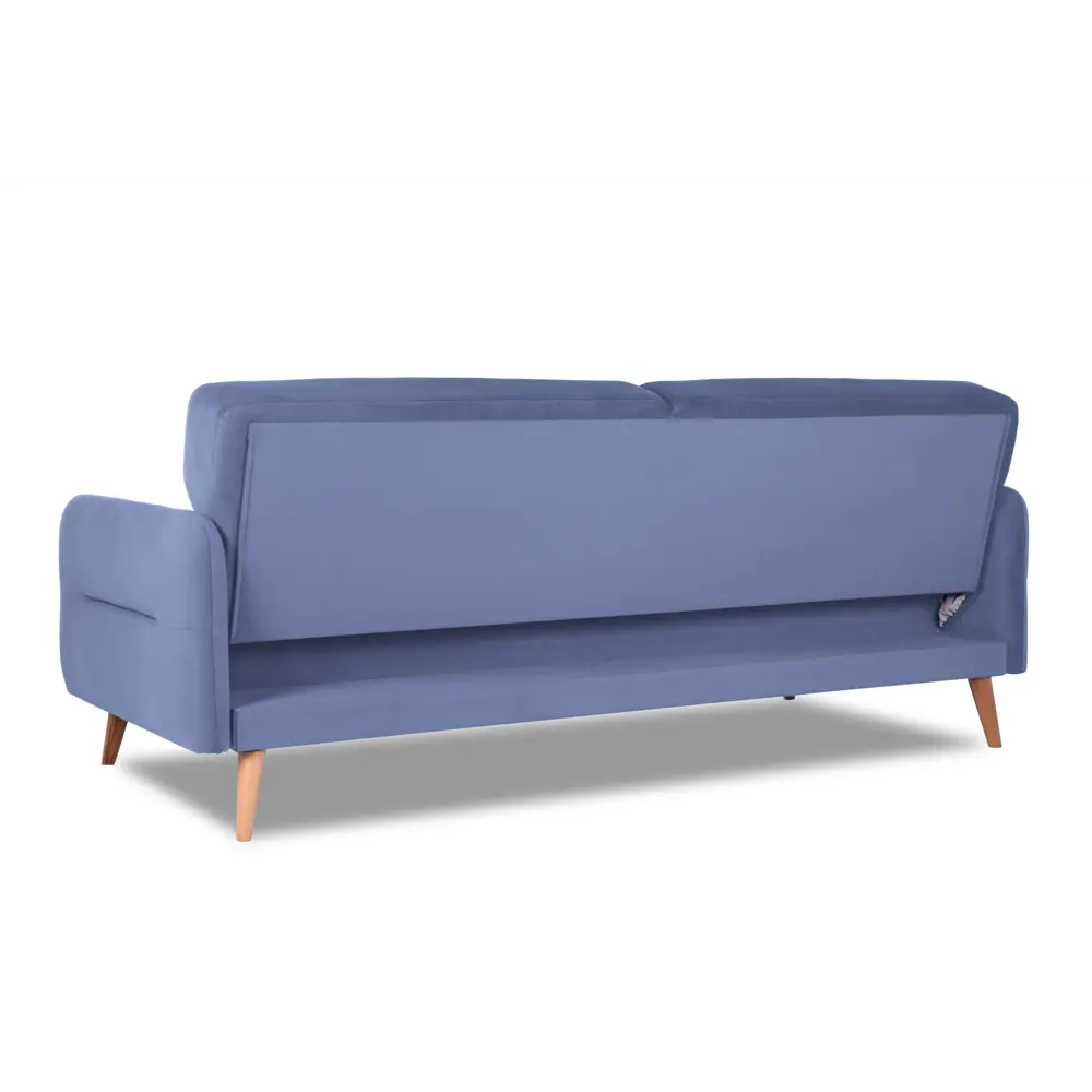 Фото 7 Диван Finsoffa Hygge 206x86x90 см велюр цвет серо-голубой Фото 7 Диван Finsoffa Hygge 206x86x90 см велюр цвет серо-голубой