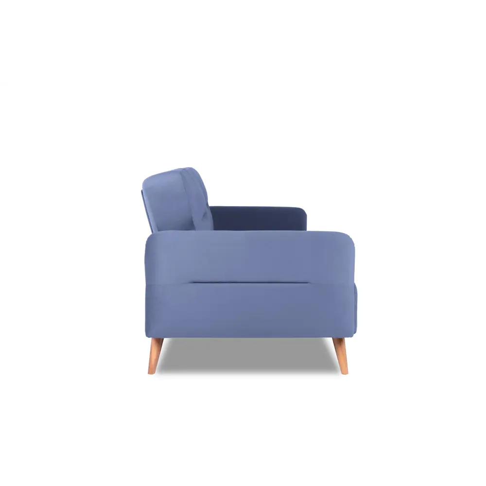 Фото 5 Диван Finsoffa Hygge 206x86x90 см велюр цвет серо-голубой Фото 5 Диван Finsoffa Hygge 206x86x90 см велюр цвет серо-голубой