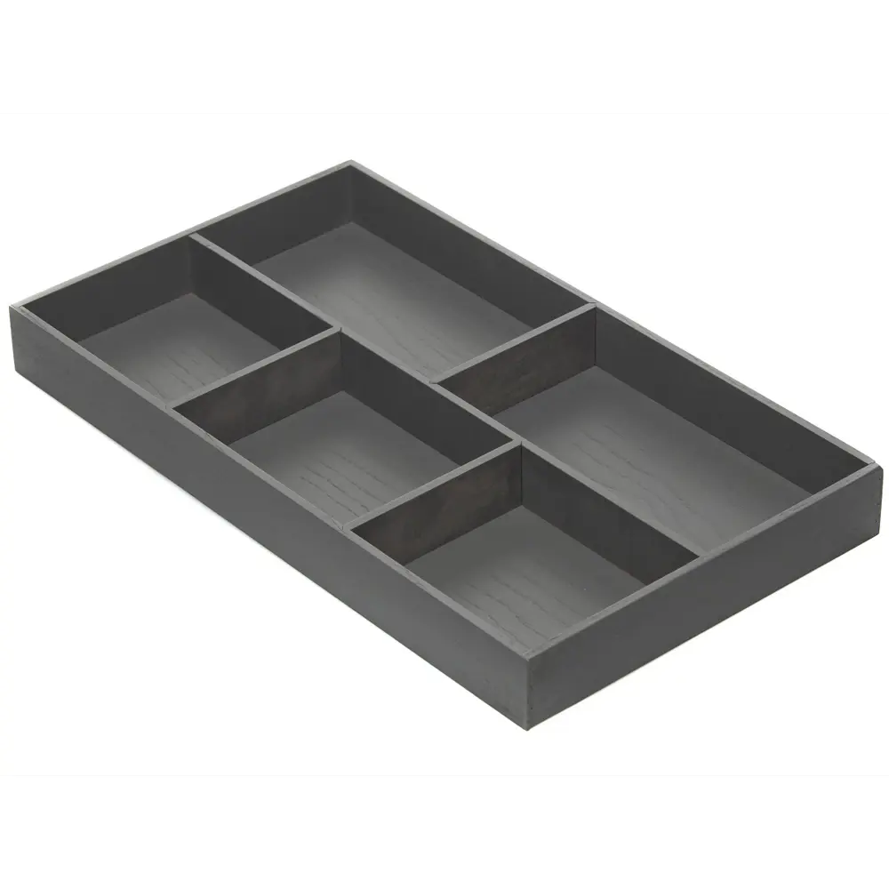 Фото Лоток для столовых приборов Navako Epos 350 LB 26.80x4.70x46.80 см цвет темно-серый