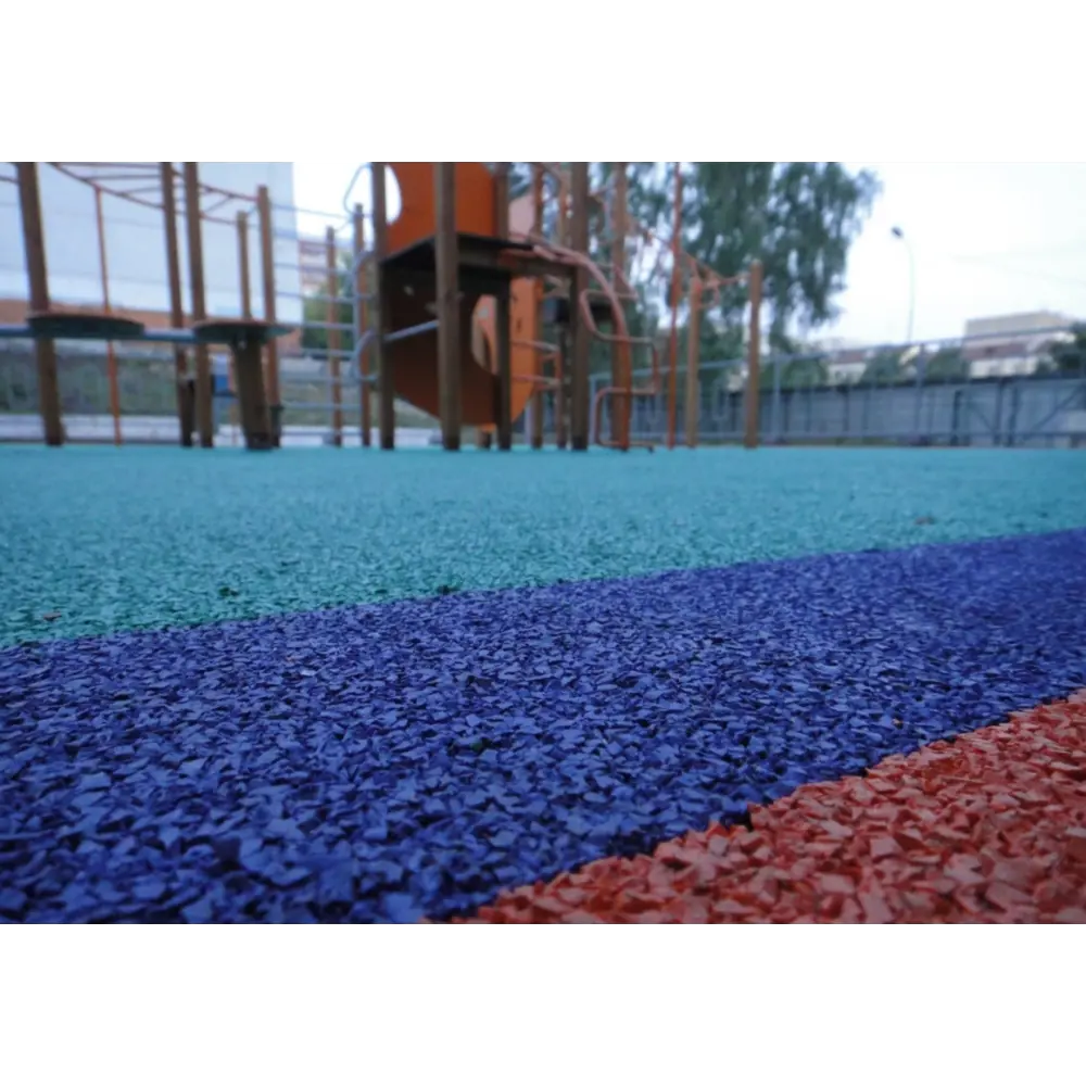 Фото 2 Резиновое полиуретановое покрытие Finlux F-2055 DecorPasta Мягкий Асфальт коричневый RAL 8025 1.5м² Фото 2 Резиновое полиуретановое покрытие Finlux F-2055 DecorPasta Мягкий Асфальт коричневый RAL 8025 1.5м²