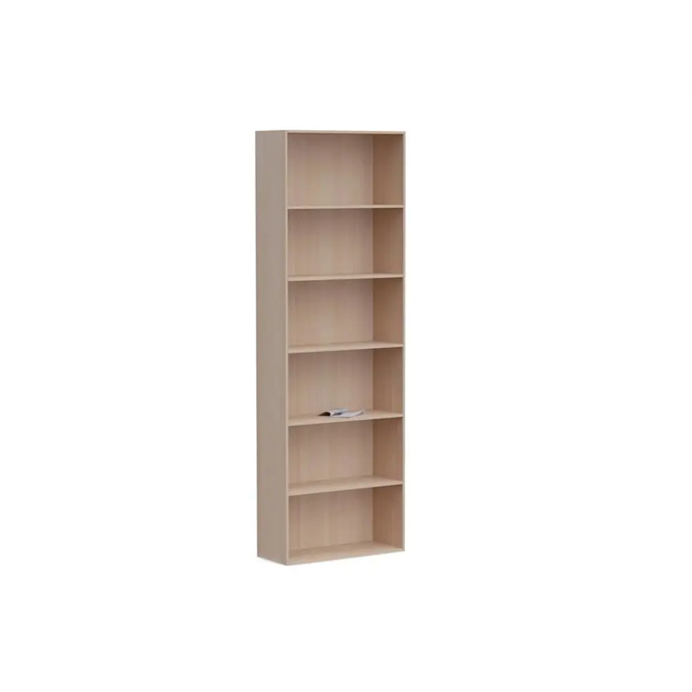 Фото Стеллаж Adeta Билли 124 light beige 60x181x24 см ЛДСП цвет бежевый нагрузка на полку до 10 кг Фото Стеллаж Adeta Билли 124 light beige 60x181x24 см ЛДСП цвет бежевый нагрузка на полку до 10 кг