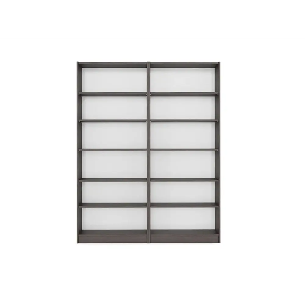 Фото 2 Стеллаж Adeta Билли 114 160x202x28 см ЛДСП цвет коричневый нагрузка на полку до 10 кг