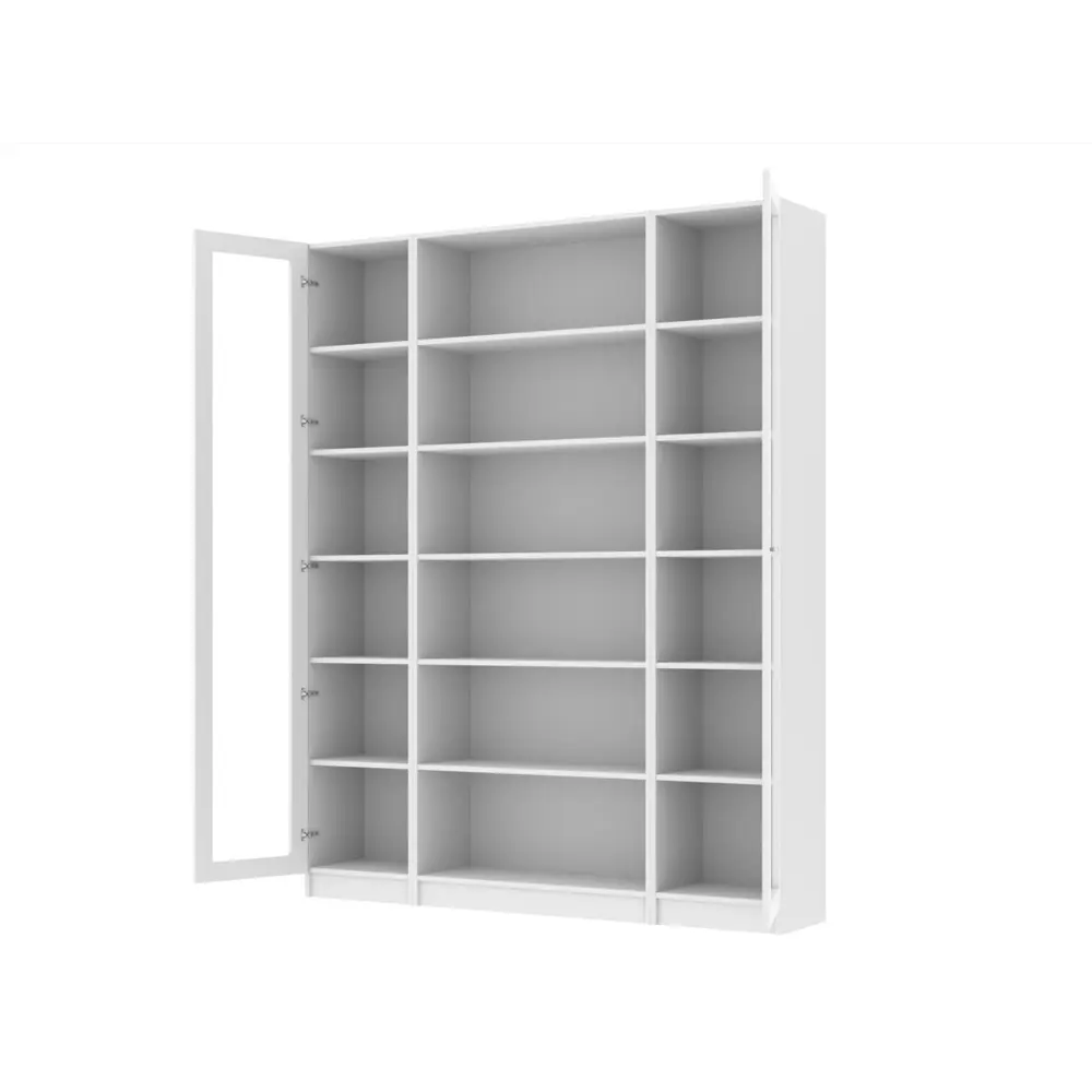 Фото 2 Книжный шкаф-стеллаж Adeta Билли 423 160x202x30 см ЛДСП цвет белый Фото 2 Книжный шкаф-стеллаж Adeta Билли 423 160x202x30 см ЛДСП цвет белый