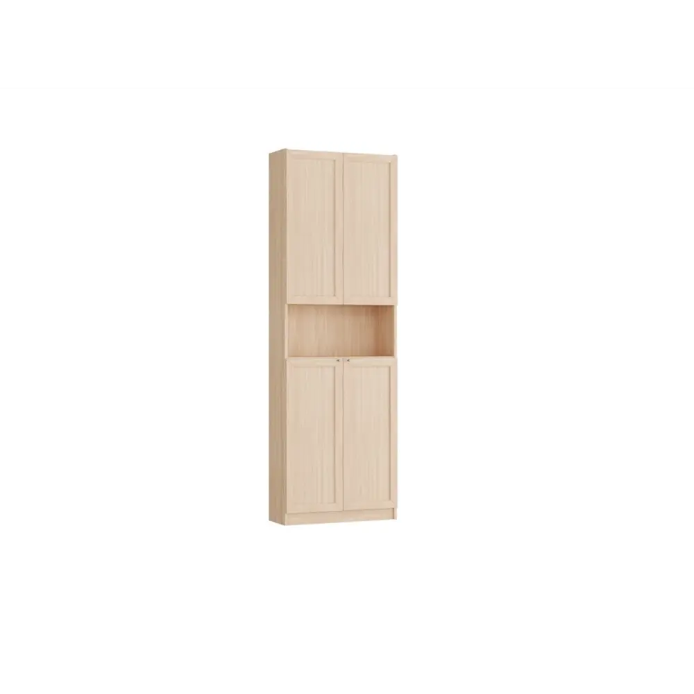 Фото 3 Книжный шкаф-стеллаж Adeta Билли 333 80x237x30 см ЛДСП цвет бежевый Фото 3 Книжный шкаф-стеллаж Adeta Билли 333 80x237x30 см ЛДСП цвет бежевый