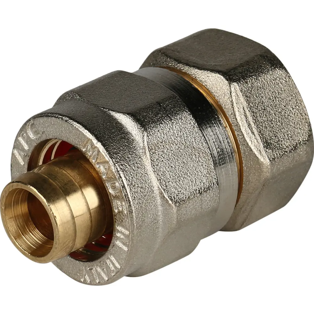 Фото Переходник Stout ВР 1/2"х16 мм для металлопластиковых труб винтовой Фото Переходник Stout ВР 1/2"х16 мм для металлопластиковых труб винтовой