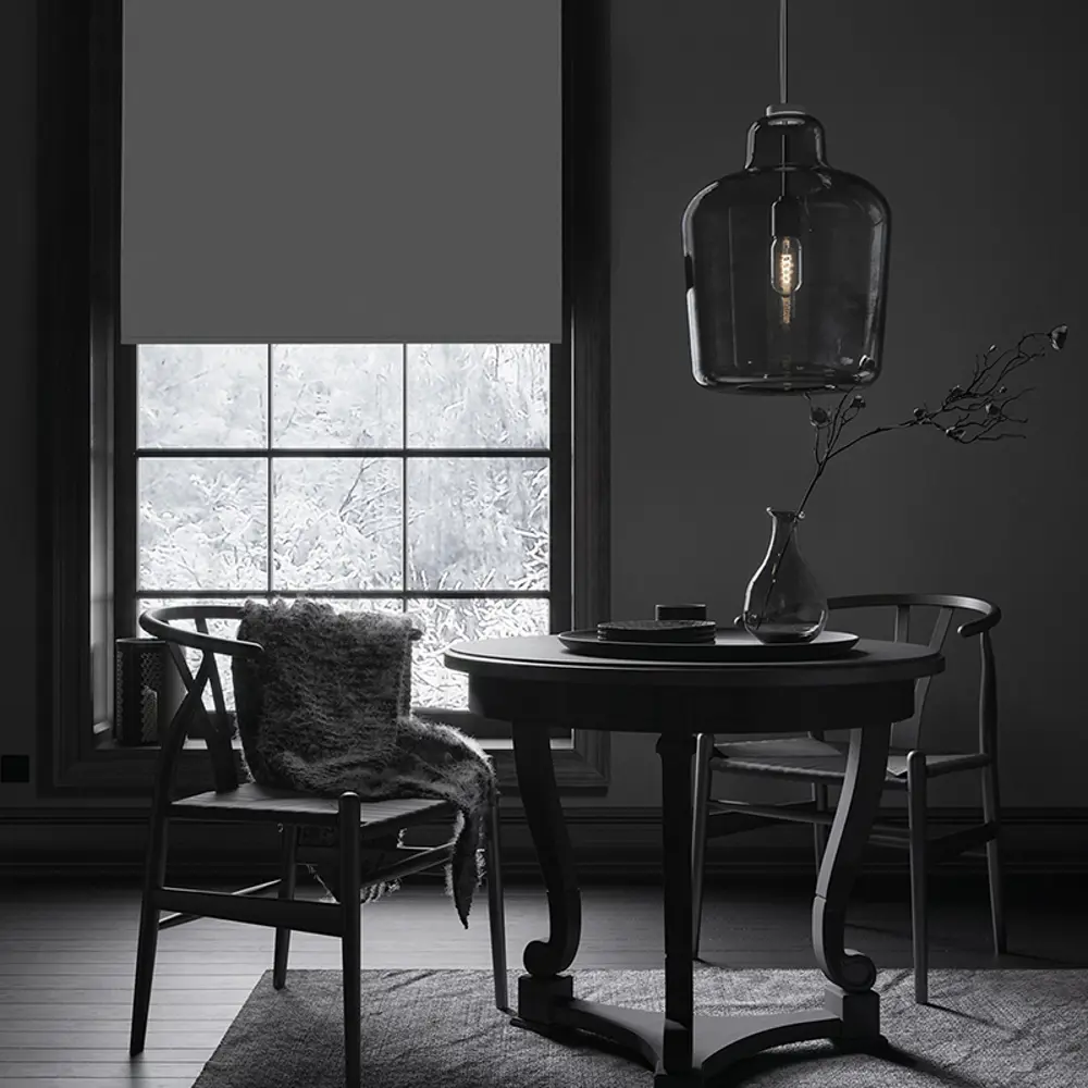 Фото 5 Рулонная штора Prakto Blackout Silver 180x175 см цвет серый