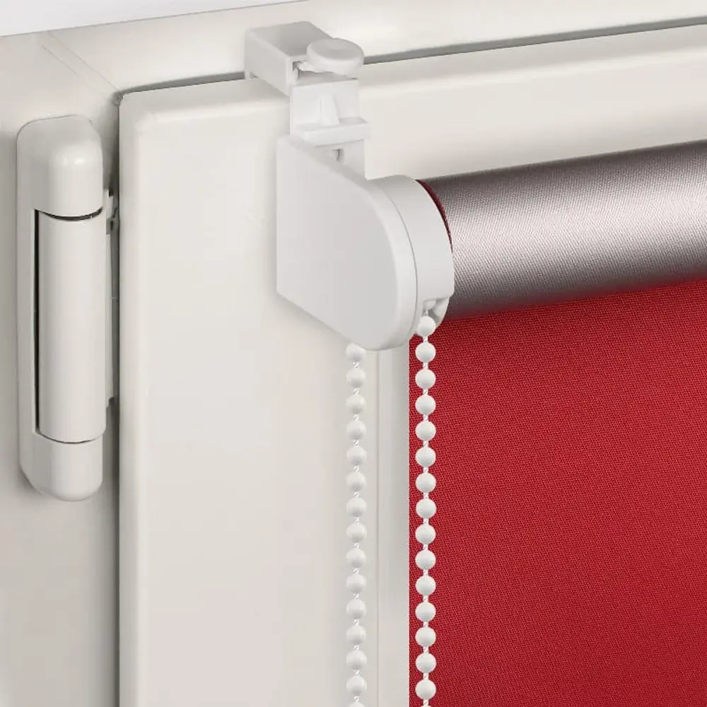 Фото 3 Рулонная штора Prakto Blackout Silver 55x160 см цвет красный Фото 3 Рулонная штора Prakto Blackout Silver 55x160 см цвет красный