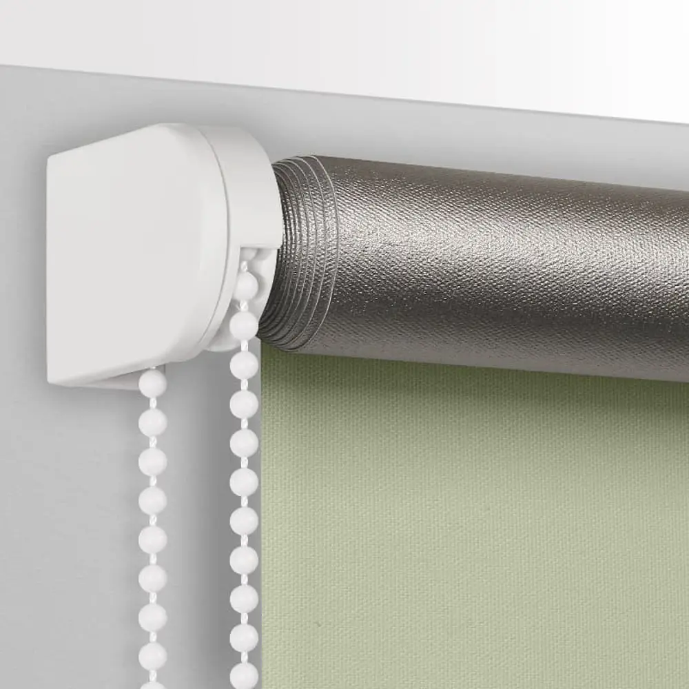 Фото 2 Рулонная штора Prakto Blackout Silver 50x160см цвет зеленый Фото 2 Рулонная штора Prakto Blackout Silver 50x160см цвет зеленый