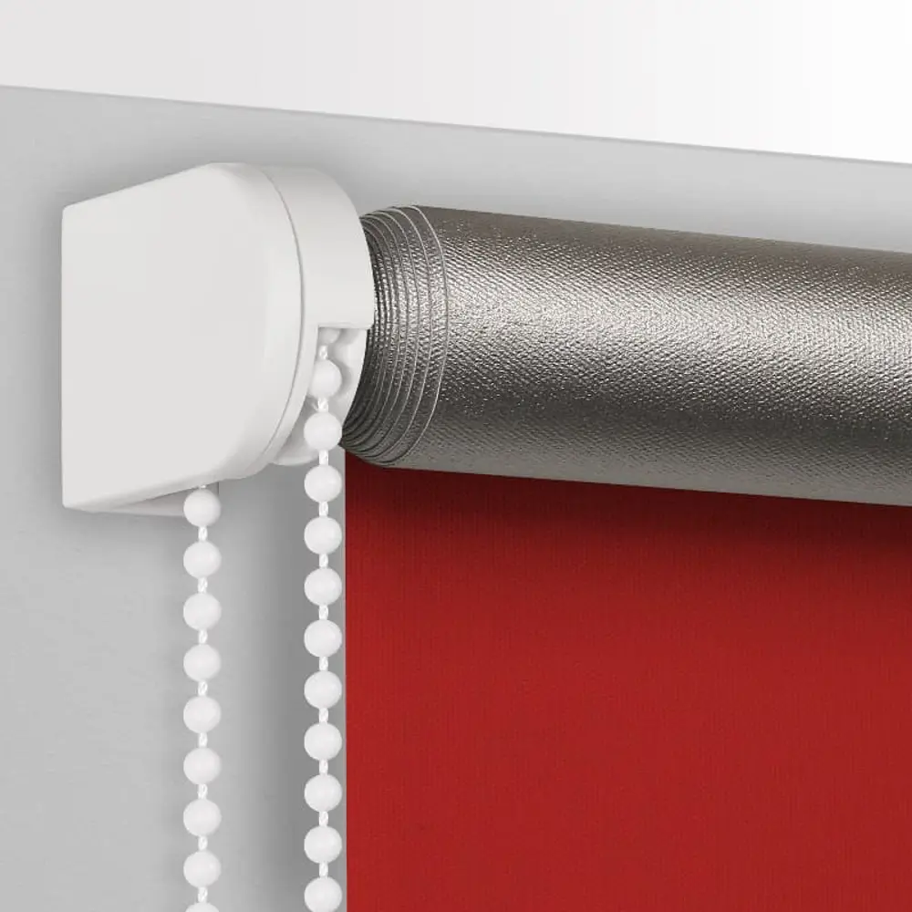 Фото 2 Рулонная штора Prakto Blackout Silver 200x175 см цвет красный Фото 2 Рулонная штора Prakto Blackout Silver 200x175 см цвет красный