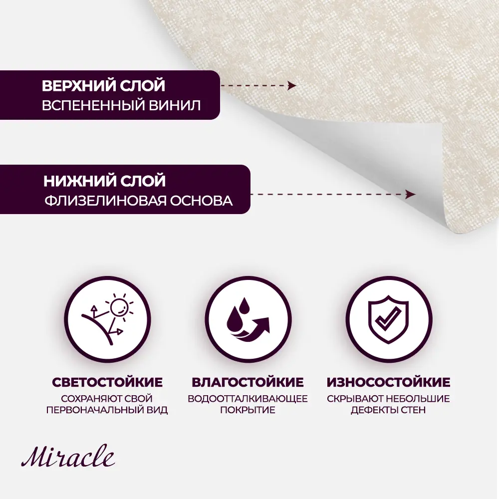 Фото 3 Обои флизелиновые New age Miracle 1.06 м бежевые NA7229-81 Фото 3 Обои флизелиновые New age Miracle 1.06 м бежевые NA7229-81