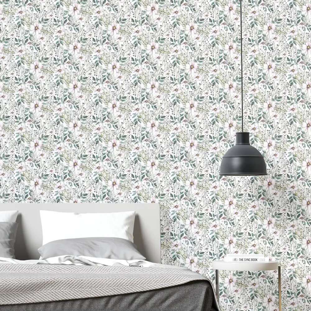 Фото Обои флизелиновые Decoracion Нежная магнолия 1 м белые 7100901-vinil-280x100x4 Фото Обои флизелиновые Decoracion Нежная магнолия 1 м белые 7100901-vinil-280x100x4