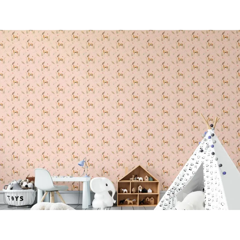 Фото 2 Обои флизелиновые Decoracion Изящная антилопа 1 м розовые 7103804-vinil-280x100x4 Фото 2 Обои флизелиновые Decoracion Изящная антилопа 1 м розовые 7103804-vinil-280x100x4