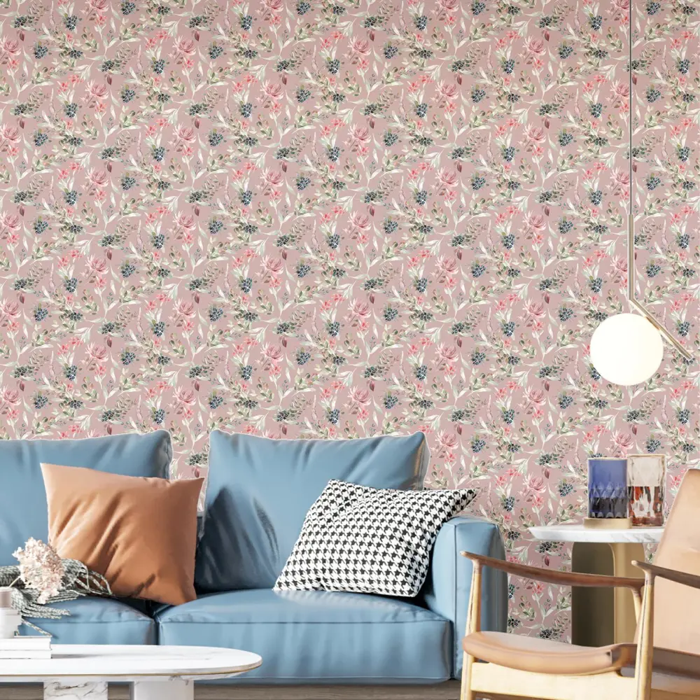 Фото Обои флизелиновые Decoracion Весенние цветы 1 м темно-розовые 7102004-vinil-280x100x4 Фото Обои флизелиновые Decoracion Весенние цветы 1 м темно-розовые 7102004-vinil-280x100x4
