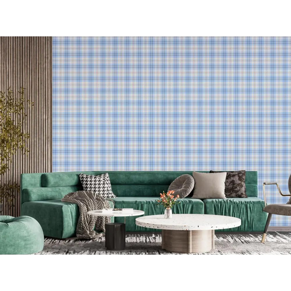Фото 2 Обои флизелиновые Decoracion Стильная клетка 1 м сине-голубые клетчатые 7070706-vinil-280x100x4 Фото 2 Обои флизелиновые Decoracion Стильная клетка 1 м сине-голубые клетчатые 7070706-vinil-280x100x4