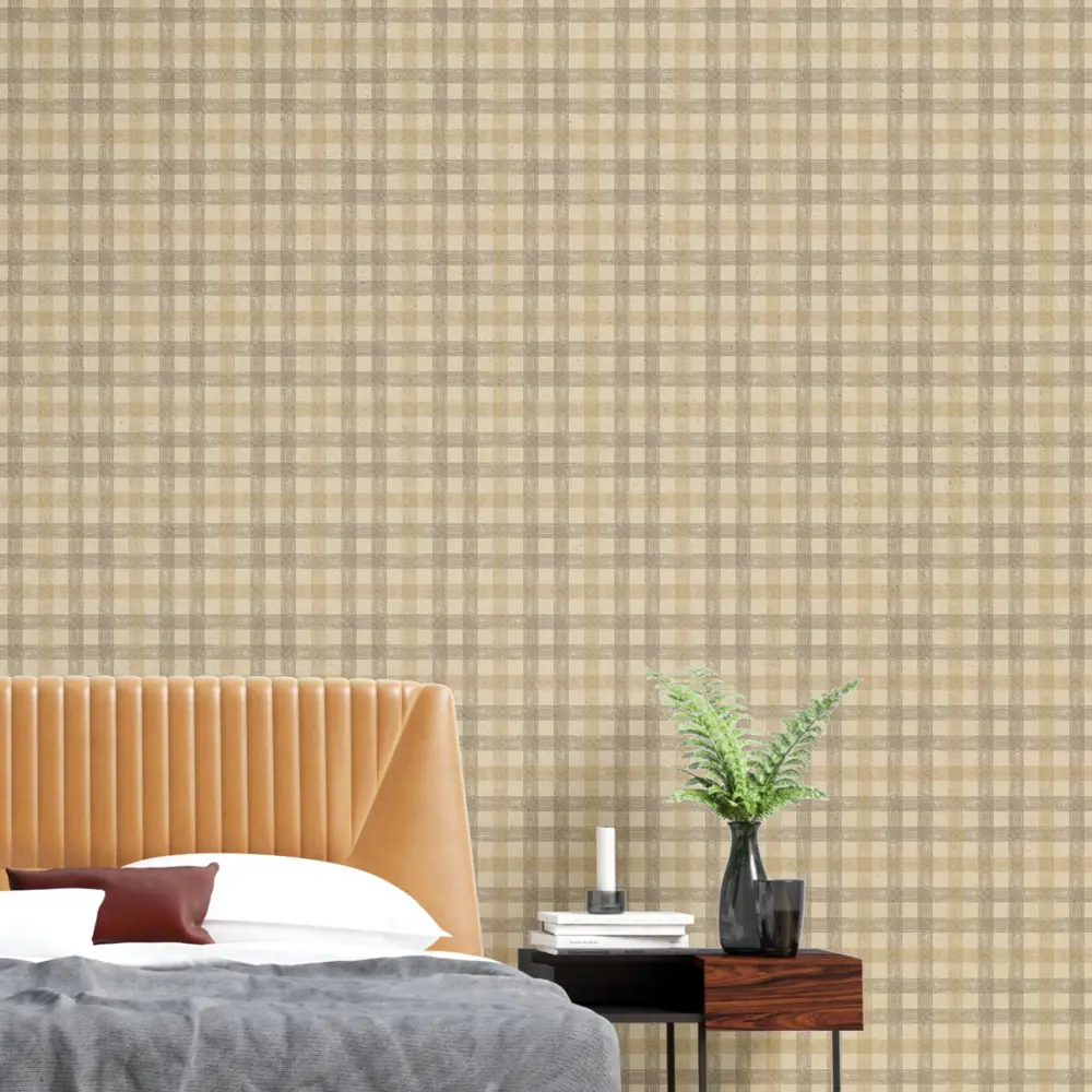 Фото 4 Обои флизелиновые Decoracion Клетка Буффало 1 м с бежево-серыми клетками 7072603-vinil-280x100x4 Фото 4 Обои флизелиновые Decoracion Клетка Буффало 1 м с бежево-серыми клетками 7072603-vinil-280x100x4