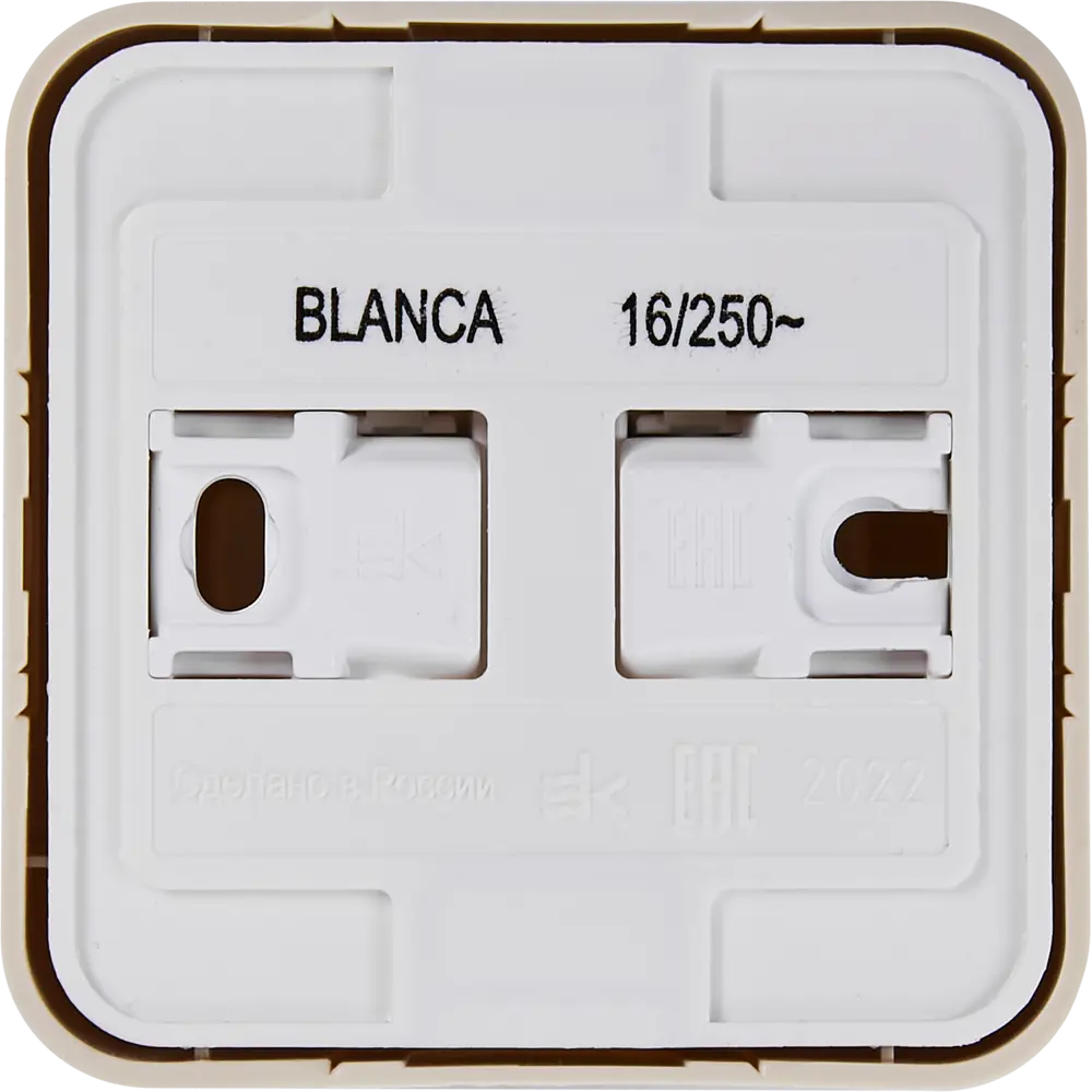 Фото 4 Розетка накладная Schneider Electric Blanca с заземлением цвет бежевый Фото 4 Розетка накладная Schneider Electric Blanca с заземлением цвет бежевый