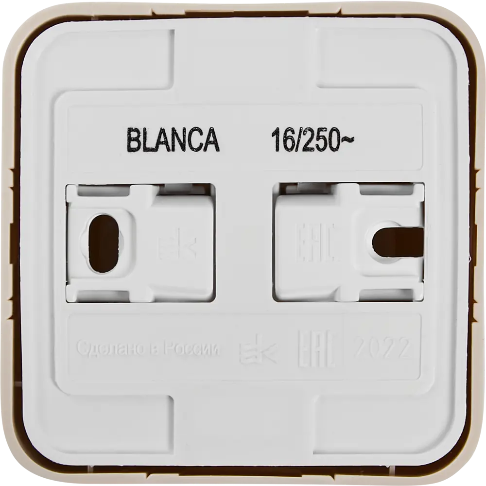 Фото 4 Розетка накладная Schneider Electric Blanca без заземления со шторками цвет бежевый Фото 4 Розетка накладная Schneider Electric Blanca без заземления со шторками цвет бежевый