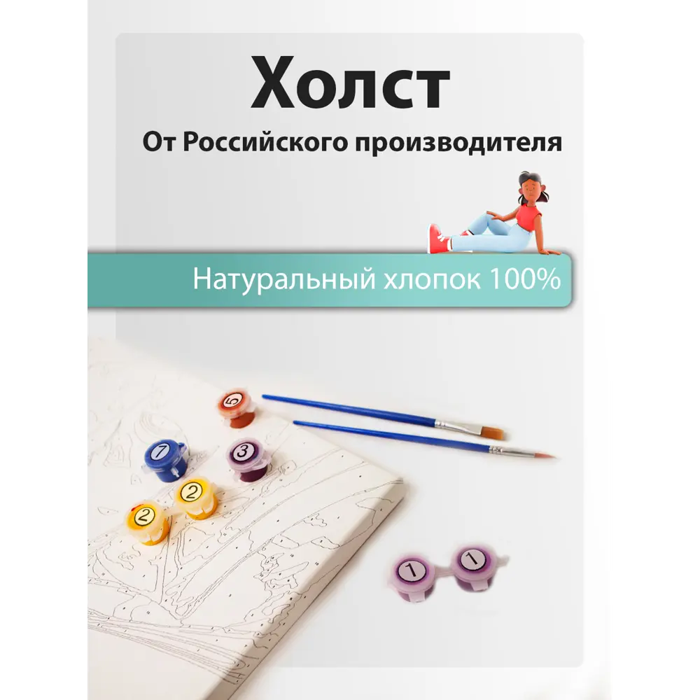 Фото 6 Картина по номерам на холсте Holstpechat 40x50 см Робот с шариком Фото 6 Картина по номерам на холсте Holstpechat 40x50 см Робот с шариком