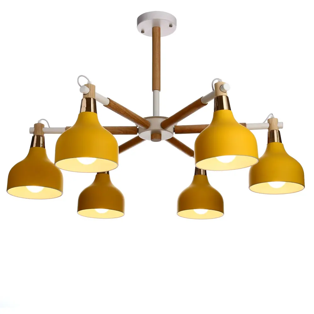 Фото 2 Светильник потолочный BAYERLUX CK-012 Канди 6 ламп 12 м² цвет белый Фото 2 Светильник потолочный BAYERLUX CK-012 Канди 6 ламп 12 м² цвет белый