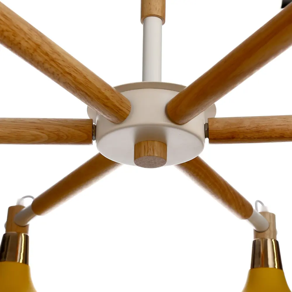 Фото 4 Светильник потолочный BAYERLUX CK-012 Канди 6 ламп 12 м² цвет белый Фото 4 Светильник потолочный BAYERLUX CK-012 Канди 6 ламп 12 м² цвет белый