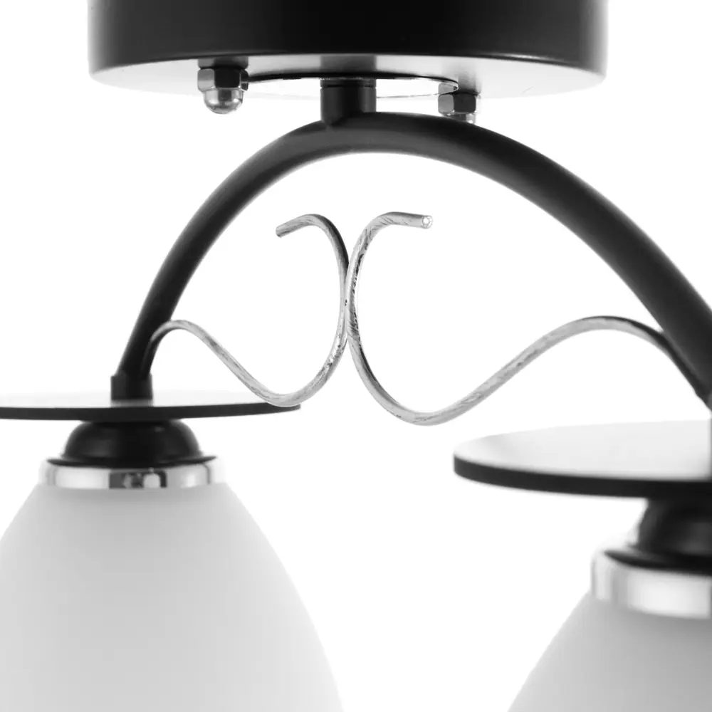 Фото 4 Светильник потолочный BAYERLUX 761TT-1583 1997 2 лампы 6 м² цвет хром Фото 4 Светильник потолочный BAYERLUX 761TT-1583 1997 2 лампы 6 м² цвет хром