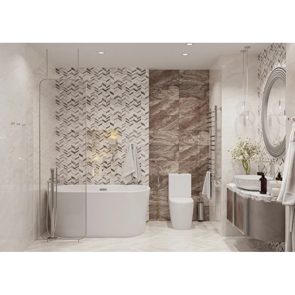 Фото 6 Керамическая плитка Global tile Sonesta gt GT151VG 41.8x41.8см 1.4 м² цвет бежевый, цена за упаковку Фото 6 Керамическая плитка Global tile Sonesta gt GT151VG 41.8x41.8см 1.4 м² цвет бежевый, цена за упаковку