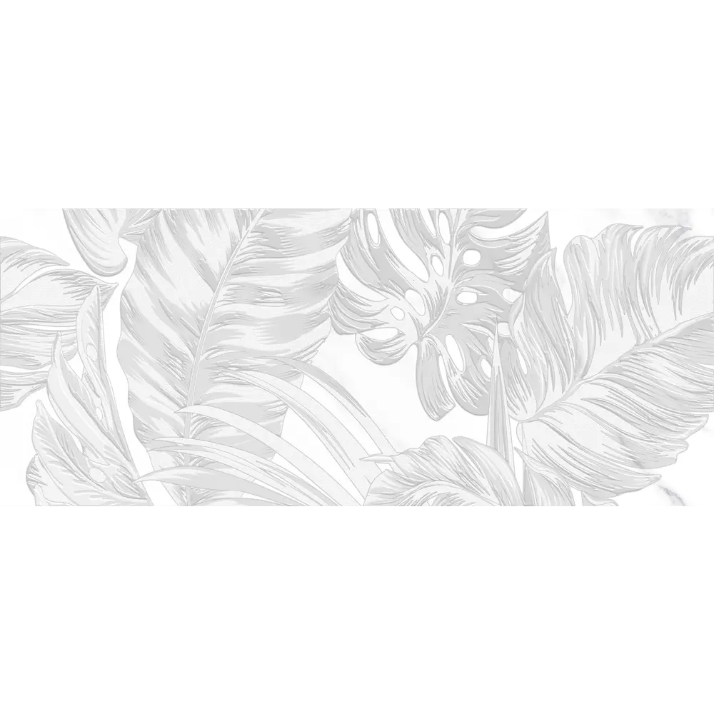 Фото Декор плиточный настенный Global tile Anima 10300000240 рельефный 60x75см цвет белый