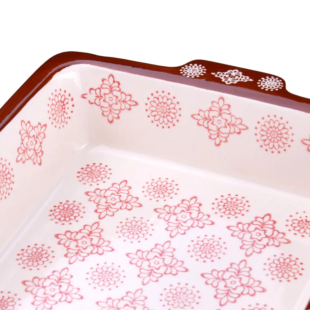 Фото 3 Форма для выпечки Loraine 27921 19.50x5.50x28.50 см керамика цвет красный Фото 3 Форма для выпечки Loraine 27921 19.50x5.50x28.50 см керамика цвет красный