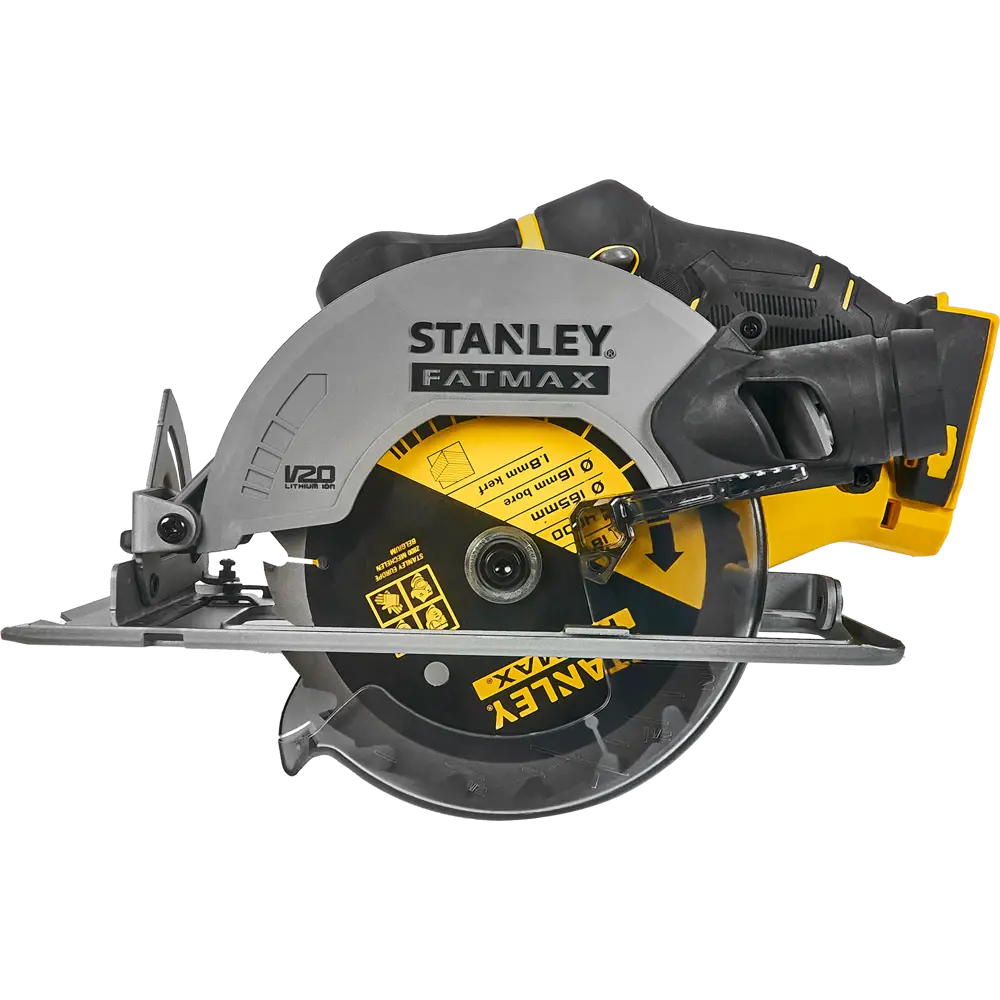 Фото 2 Пила циркулярная аккумуляторная Stanley SFMCS500M1KQW, 165 мм, 20 В Li-ion 1x4 Ач Фото 2 Пила циркулярная аккумуляторная Stanley SFMCS500M1KQW, 165 мм, 20 В Li-ion 1x4 Ач