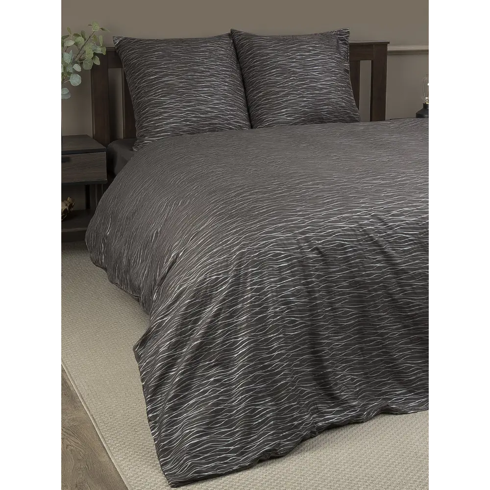 Фото 2 Комплект постельного белья Amore Mio Shine Tide CF 33952, полутораспальный, полиэстер цвет коричневый Фото 2 Комплект постельного белья Amore Mio Shine Tide CF 33952, полутораспальный, полиэстер цвет коричневый