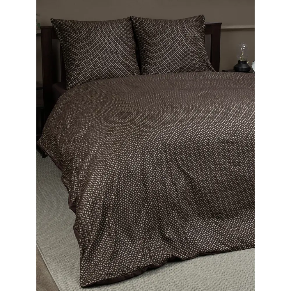 Фото 2 Комплект постельного белья Amore Mio Shine Crown GY 33959, полутораспальный, полиэстер цвет серый Фото 2 Комплект постельного белья Amore Mio Shine Crown GY 33959, полутораспальный, полиэстер цвет серый