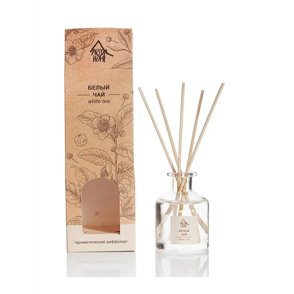 Фото Ароматический диффузор Arida Home Белый чай АР 100-085 Фото Ароматический диффузор Arida Home Белый чай АР 100-085