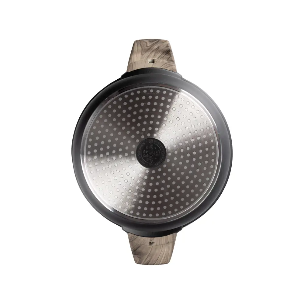 Фото 3 Сотейник алюминиевый с крышкой Endever Blackwood-283 цвет черный Фото 3 Сотейник алюминиевый с крышкой Endever Blackwood-283 цвет черный