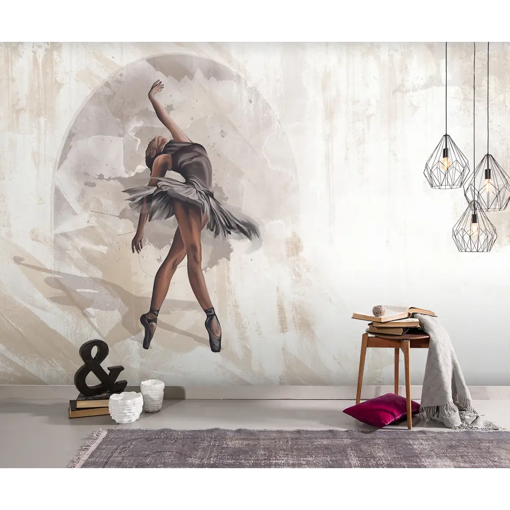 Фото Фотообои флизелиновые Luxury walls 400x270 см Балерина AM22904 Фото Фотообои флизелиновые Luxury walls 400x270 см Балерина AM22904