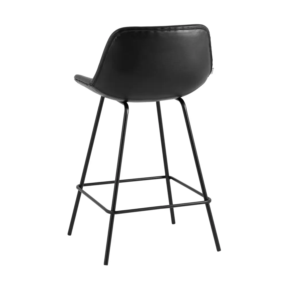 Фото 4 Барный стул Stool Group Деймон 49x92x47 см экокожа цвет черный
