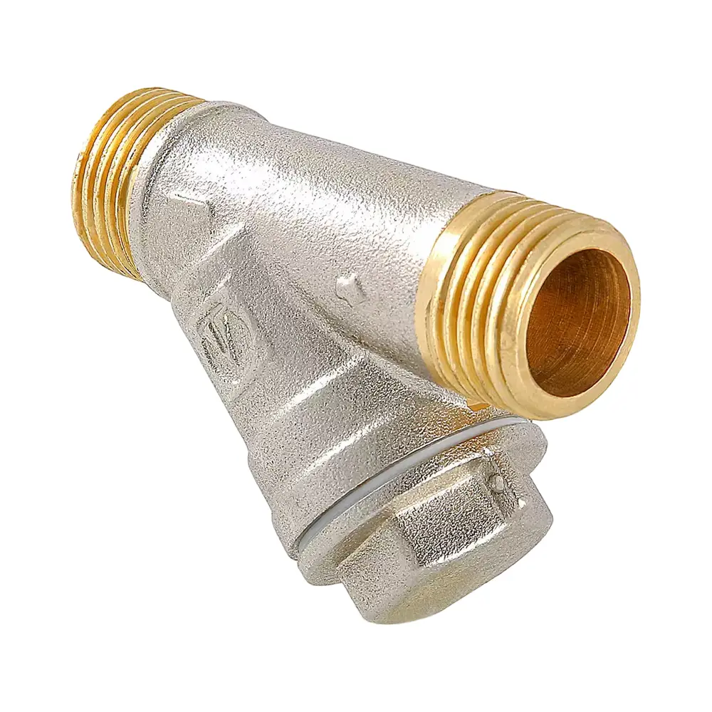 Фото Фильтр грубой очистки Valtec 1/2" наружная-наружная резьба k8046 Фото Фильтр грубой очистки Valtec 1/2" наружная-наружная резьба k8046