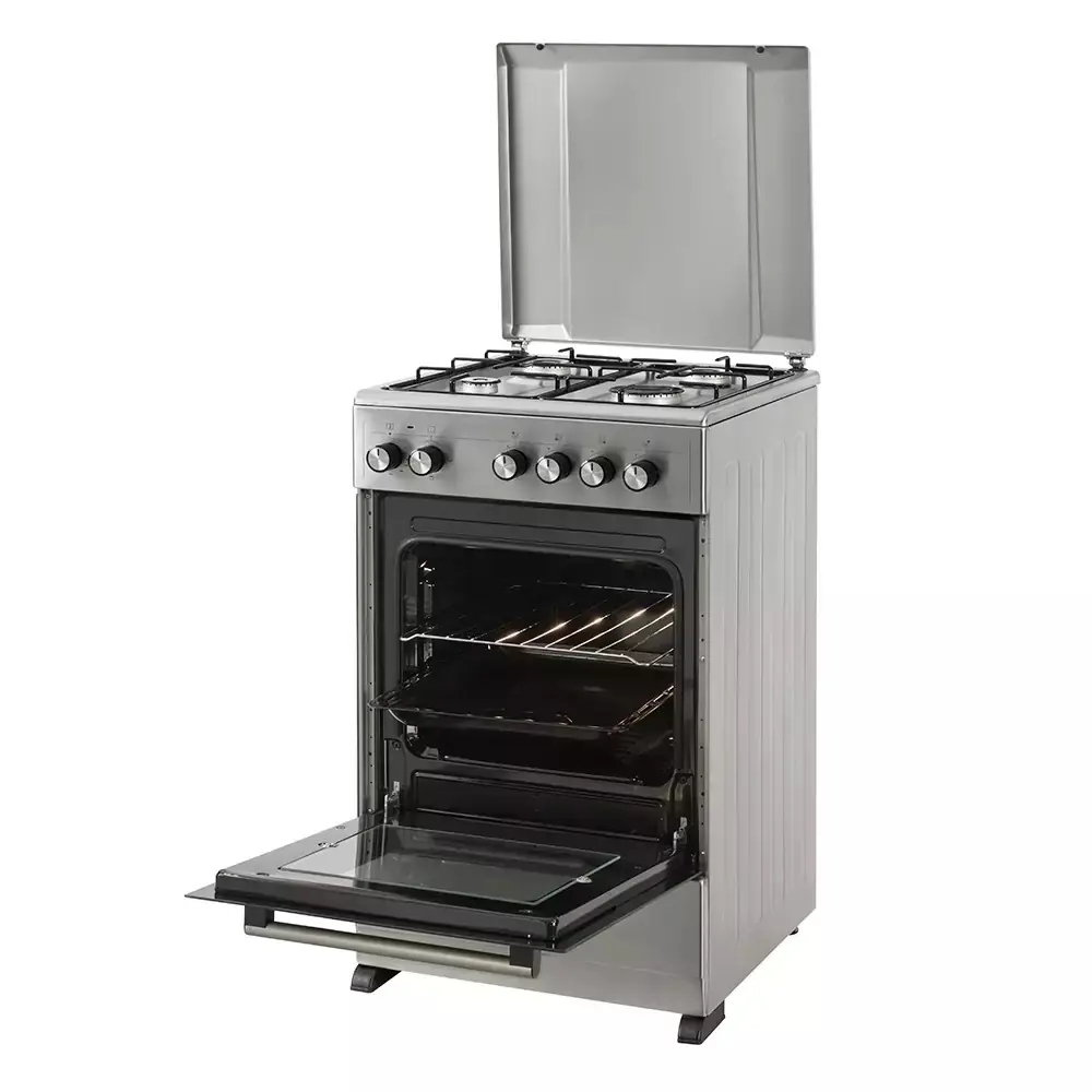 Фото 3 Газовая плита с духовкой Simfer F50MM43017 50x86x50 см цвет серый Фото 3 Газовая плита с духовкой Simfer F50MM43017 50x86x50 см цвет серый