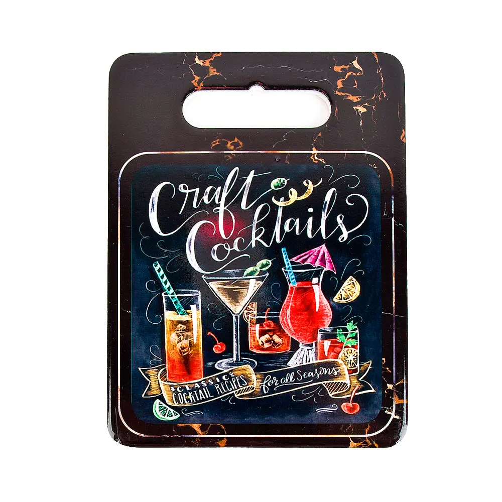 Фото 4 Подставка под горячее Nouvelle Home Cocktails 15x20 см цвет разноцветный Фото 4 Подставка под горячее Nouvelle Home Cocktails 15x20 см цвет разноцветный
