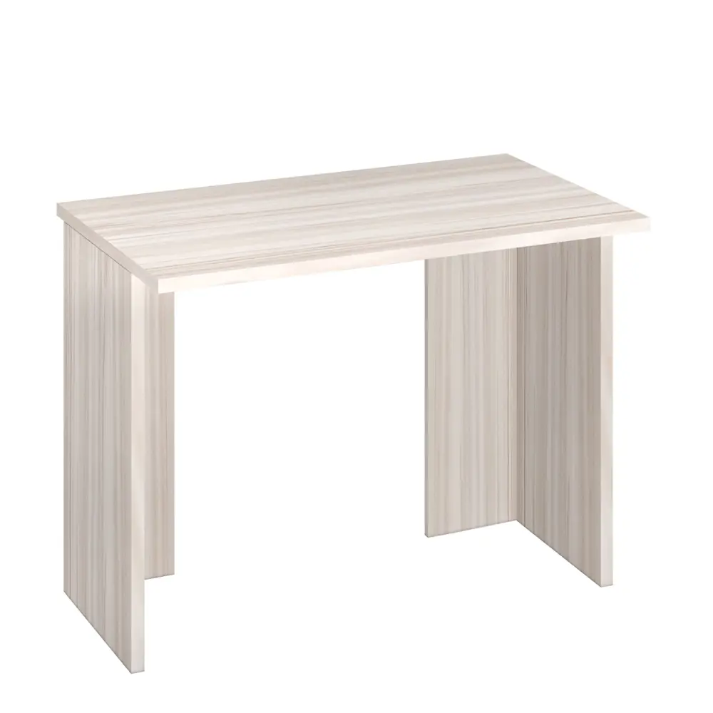 Фото Компьютерный стол Мэрдэс СКЛ-Прям100(без тумбы) К 100x77x60 см ЛДСП цвет светло-бежевый Фото Компьютерный стол Мэрдэс СКЛ-Прям100(без тумбы) К 100x77x60 см ЛДСП цвет светло-бежевый