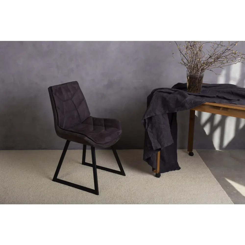 Фото 5 Стул Levmar draco graphite 90x44x54 см ткань цвет серый Фото 5 Стул Levmar draco graphite 90x44x54 см ткань цвет серый