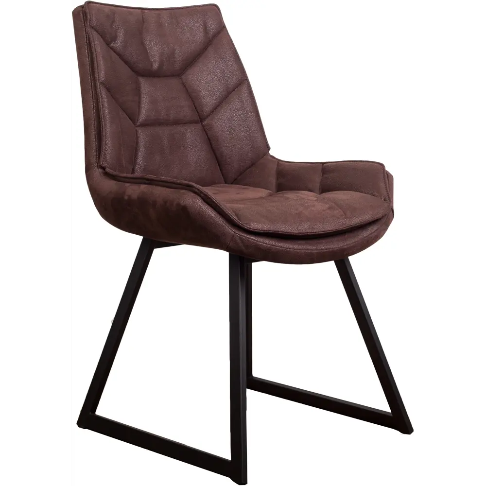 Фото Стул Levmar draco chocolate (r) 90x44x54 см ткань цвет коричневый Фото Стул Levmar draco chocolate (r) 90x44x54 см ткань цвет коричневый
