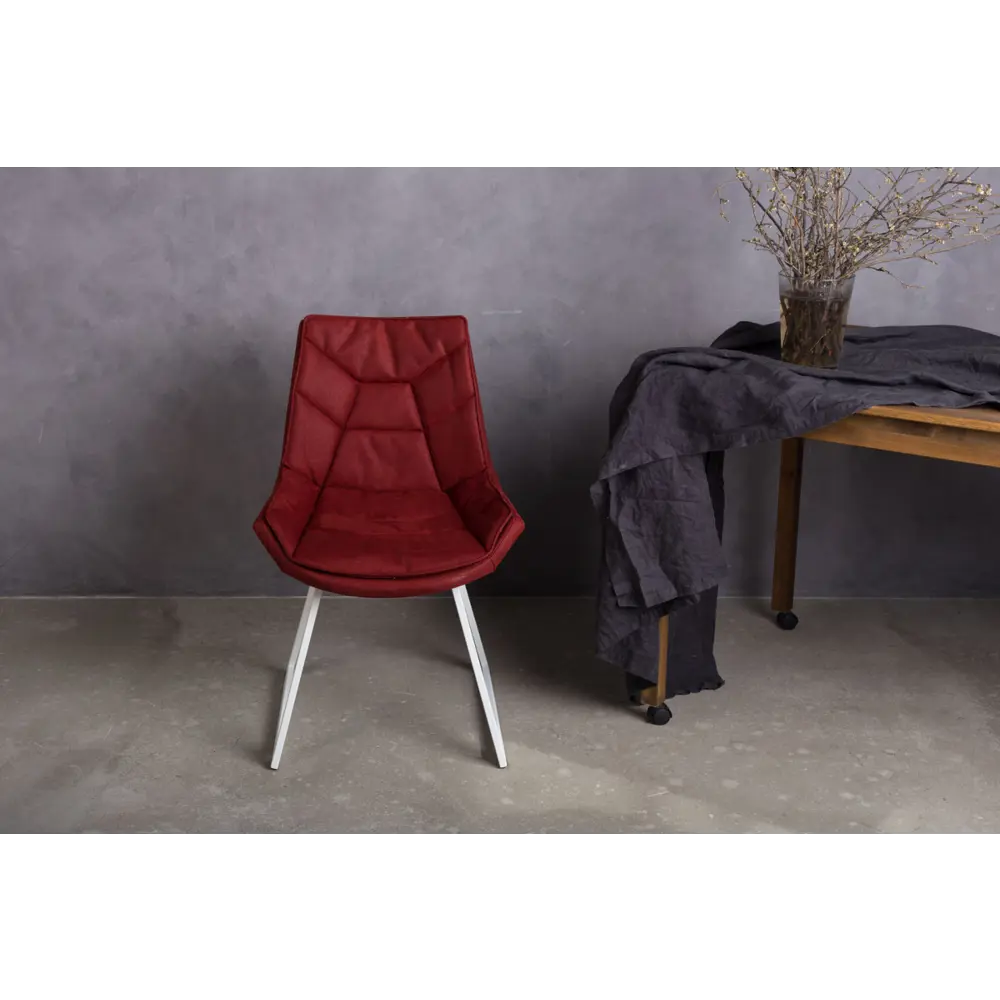 Фото 3 Стул Levmar draco s64/ red (r) 90x44x54 см ткань цвет бордовый Фото 3 Стул Levmar draco s64/ red (r) 90x44x54 см ткань цвет бордовый