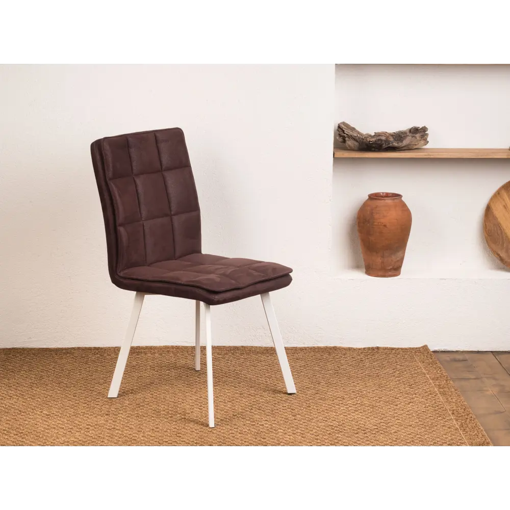 Фото 5 Стул Levmar taurus s64/chocolate 90x44x43 см ткань цвет коричневый Фото 5 Стул Levmar taurus s64/chocolate 90x44x43 см ткань цвет коричневый