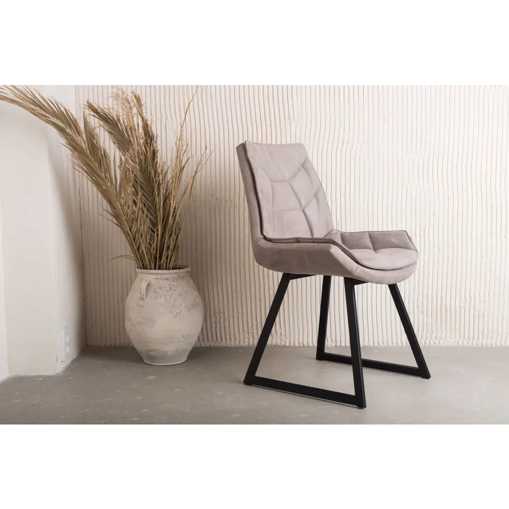 Фото 2 Стул Levmar draco smoke 90x44x54 см ткань цвет бежево-серый Фото 2 Стул Levmar draco smoke 90x44x54 см ткань цвет бежево-серый